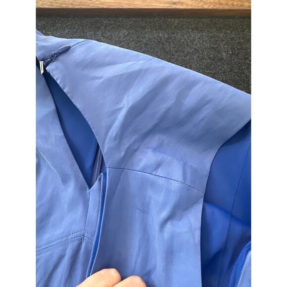 Rebecca Taylor Dress Seamed Drop Waist Fit and Flare Periwinkle Dress, Size 2 - Picture 7 of 8